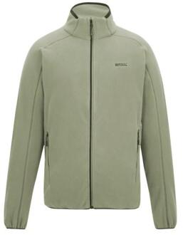Regatta Heren Hadfield Full Zip Fleece Jas (Lichte Salie) - maat S Salie Groen