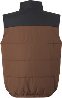 Regatta Heren Hawfinch Baffled Gilet (Donkerbruin/zwart)