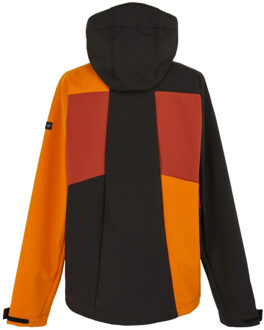 Regatta Heren hewitts x colour block soft shell jas Rood - XXXL