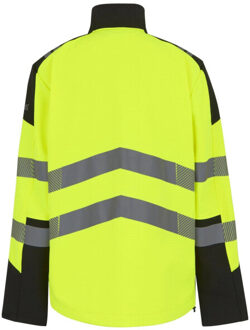 Regatta Heren hi-vis 3 layer soft shell jas - maat S Zwart