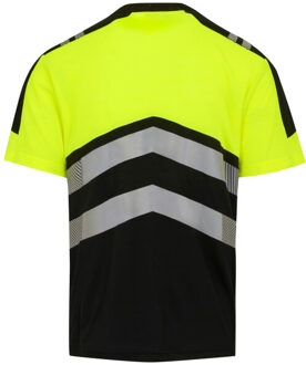 Regatta Heren high-vis t-shirt Zwart - 4XL