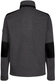 Regatta Heren Holbeck Half Zip Fleece Top (Zwart)