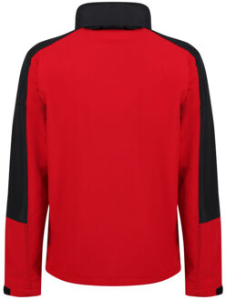 Regatta Heren hydroforce 3-laags membraan waterdichte ademende softshell-jassen Rood - XXXL