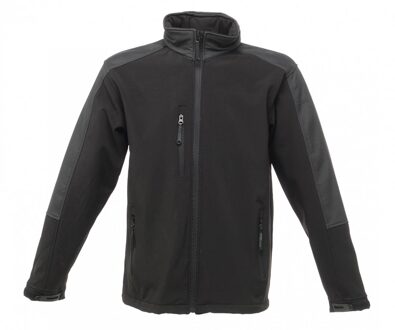 Regatta Heren Hydroforce 3-laags Membraan Waterdichte Ademende Softshell-jassen (Zwart)