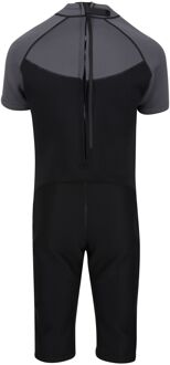 Regatta Heren kort wetsuit (Zwart/Donkergrijs)