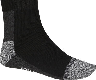 Regatta Heren laarzensokken (Pakket van 5) (Zwart)