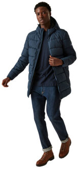 Regatta Heren lakiver gewatteerde jas Blauw - XL