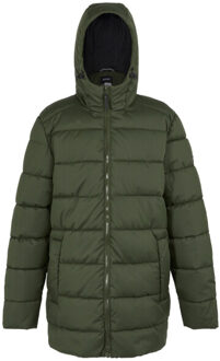 Regatta Heren lakiver gewatteerde jas Groen - M