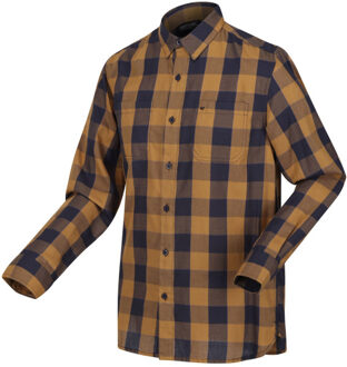 Regatta Heren lance geruit overhemd Blauw - XXL / XXXL