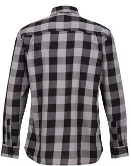 Regatta Heren lance geruit overhemd Grijs