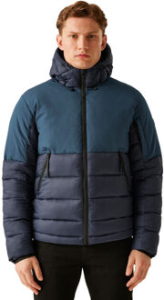 Regatta Heren laurade gewatteerde jas Blauw - XXXL