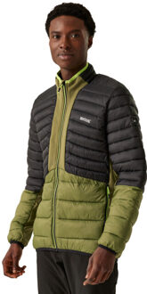 Regatta Heren leedre colour block hybride jas Groen - XXL