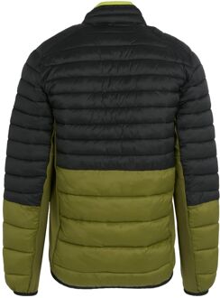 Regatta Heren Leedre Colour Block Hybride Jas (Nefriet groen/zwart) - maat