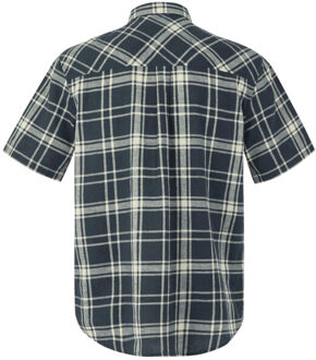 Regatta Heren loran overhemd met korte mouwen Blauw - XXL / XXXL