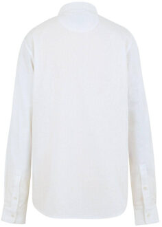 Regatta Heren loran shirt met lange mouwen - maat S Wit