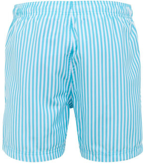 Regatta Heren loras gestreepte zwemshort - maat S Blauw