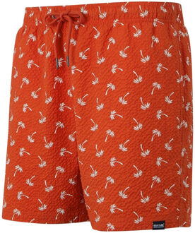 Regatta Heren loras palm zwemshort Oranje - S