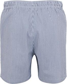 Regatta Heren Loras Stripe Seersucker Zwemshort (Marine) Grijs/Wit - 2XL