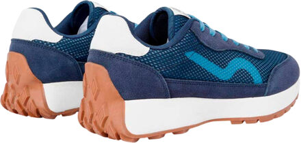 Regatta Heren Marine Heritage Suede Trainers (Marine/Koronetblauw) Navy/blauw