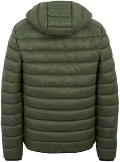 Regatta Heren Marizion gewatteerde jas met capuchon (Olijfgroen) - 3XL
