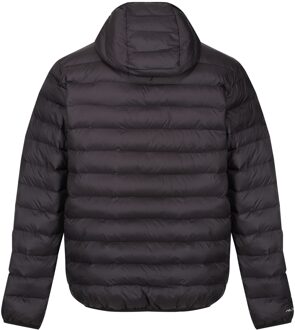 Regatta Heren marizion gewatteerde jas met capuchon Zwart - XXXL