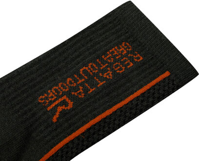 Regatta Heren Merino Wollen Wandelsokken (Donker kaki/oranje) Donkergrijs - EU 40 - 42