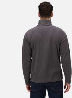 Regatta Heren micro zip neck fleece top Grijs