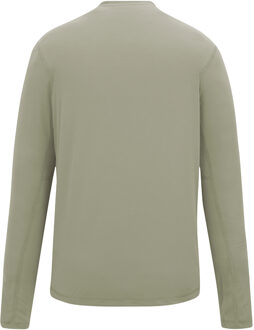Regatta Heren Mindo Logo Lange Mouwen T-Shirt (Abbeystone) Beige