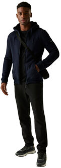 Regatta Heren naddle fleece full zip hoodie Blauw - L