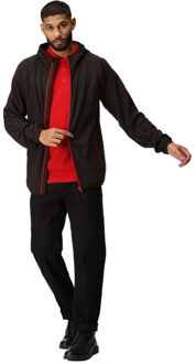 Regatta Heren navigate full zip fleecejack Zwart - XL