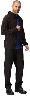 Regatta Heren navigate full zip fleecejack Zwart - XXXL
