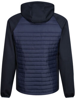 Regatta Heren navigate hybride hooded jacket - maat M Blauw