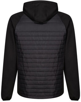 Regatta Heren navigate hybride hooded jacket - maat XL Zwart