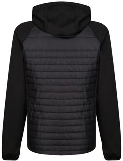 Regatta Heren navigate hybride hooded jacket - maat XXL / XXXL Zwart