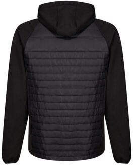 Regatta Heren navigate hybride hooded jacket Zwart - L
