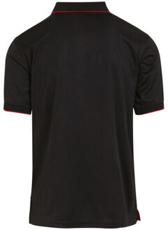 Regatta Heren navigate poloshirt met korte mouwen - maat M Zwart