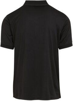 Regatta Heren Navigate Poloshirt met Korte Mouwen (Zwart/Seal Grijs)