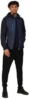 Regatta Heren navigate quilted hybride jas Blauw - M