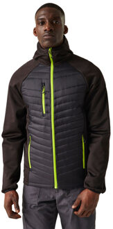 Regatta Heren navigate quilted hybride jas - maat L Groen