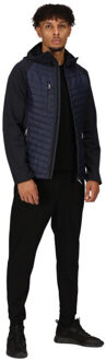 Regatta Heren navigate quilted hybride jas - maat XS Blauw