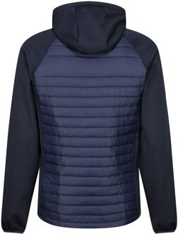Regatta Heren Navigate Quilted Hybride Jas (Marine / Frans Blauw) Navy