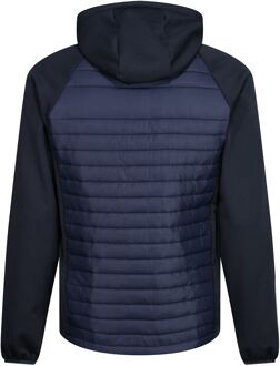 Regatta Heren Navigate Quilted Hybride Jas (Marine/Laat Grijs) Navy
