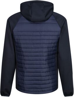 Regatta Heren Navigate Quilted Hybride Jas (Marine/Seal Grijs) Navy - 2XL