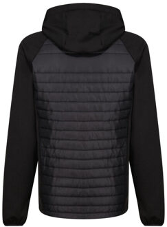 Regatta Heren navigate quilted hybride jas Zwart - L