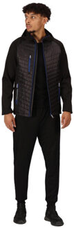 Regatta Heren navigate quilted hybride jas Zwart - M