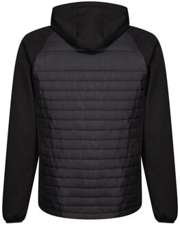 Regatta Heren navigate quilted hybride jas Zwart - XXL / XXXL