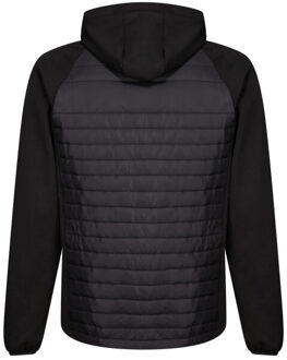 Regatta Heren navigate quilted hybride jas Zwart - XXXL