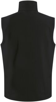 Regatta Heren Navigate Softshell 2-laags bodywarmer (Zwart/Klassiek Rood) - 2XL