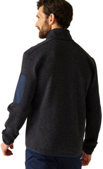 Regatta Heren newhill marl full zip fleecejack Blauw - L