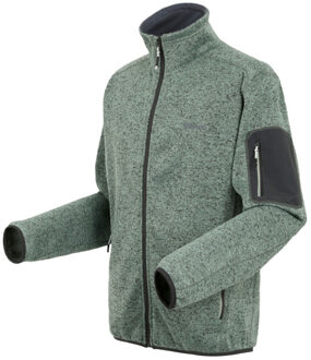 Regatta Heren newhill marl full zip fleecejack Groen - XXL / XXXL